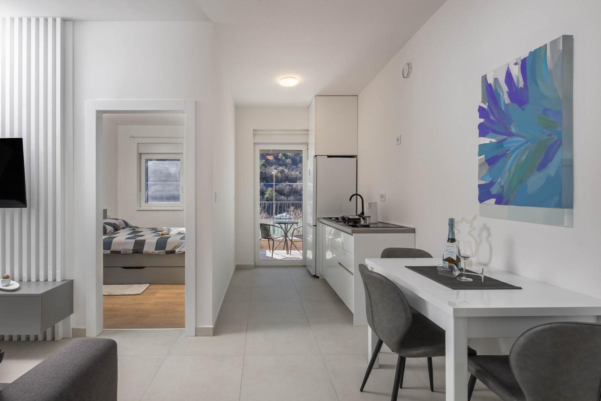פלומין Seafront Villa Andrijana - Happy Rentals מראה חיצוני תמונה